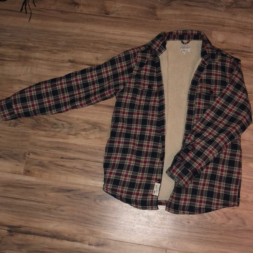 Sherpa lined flannel